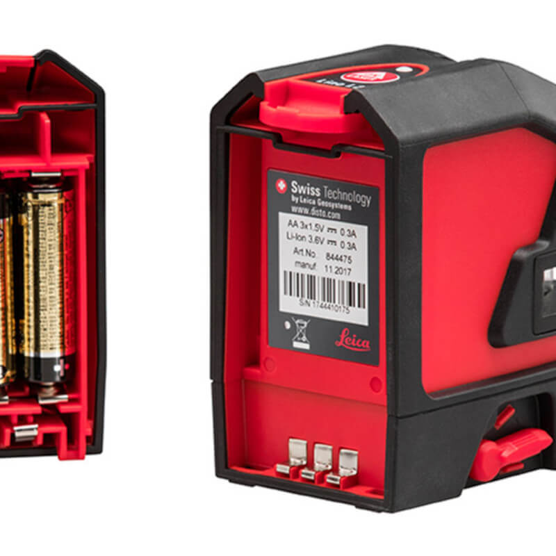 Batteriehalter für Leica Lino