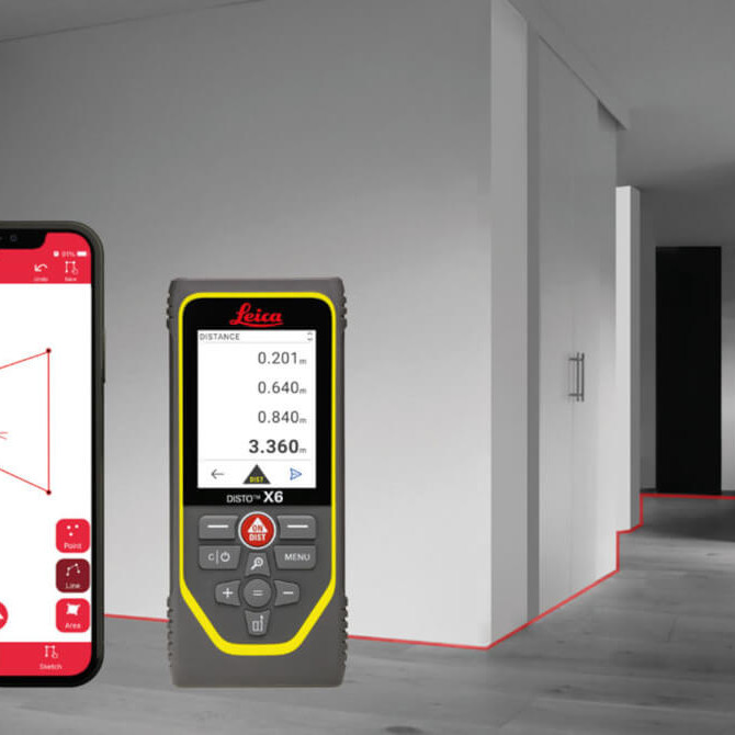Leica Disto X6 Laser Entfernungsmesser