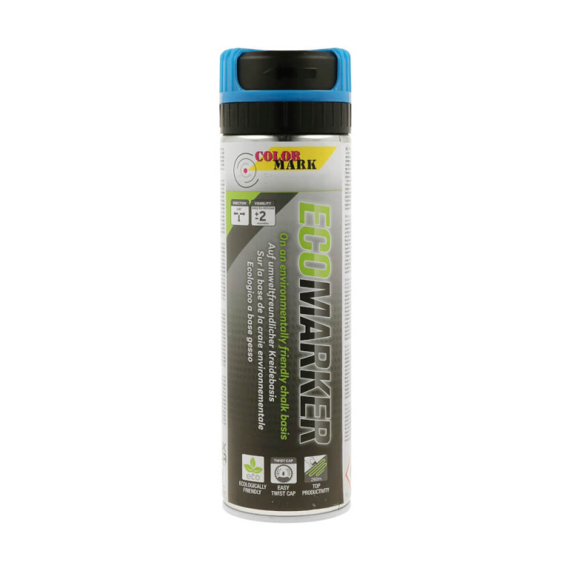 Kreidespray Ecomarker (leuchtblau)