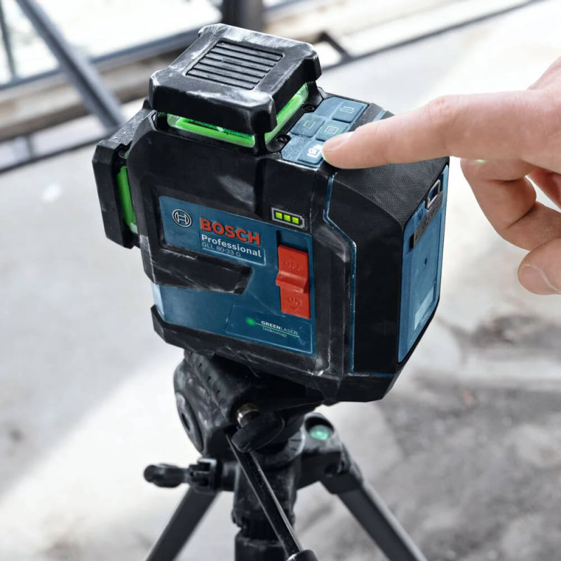 Bosch GLL 80-33 G Linienlaser mit Li-Ion-Akku