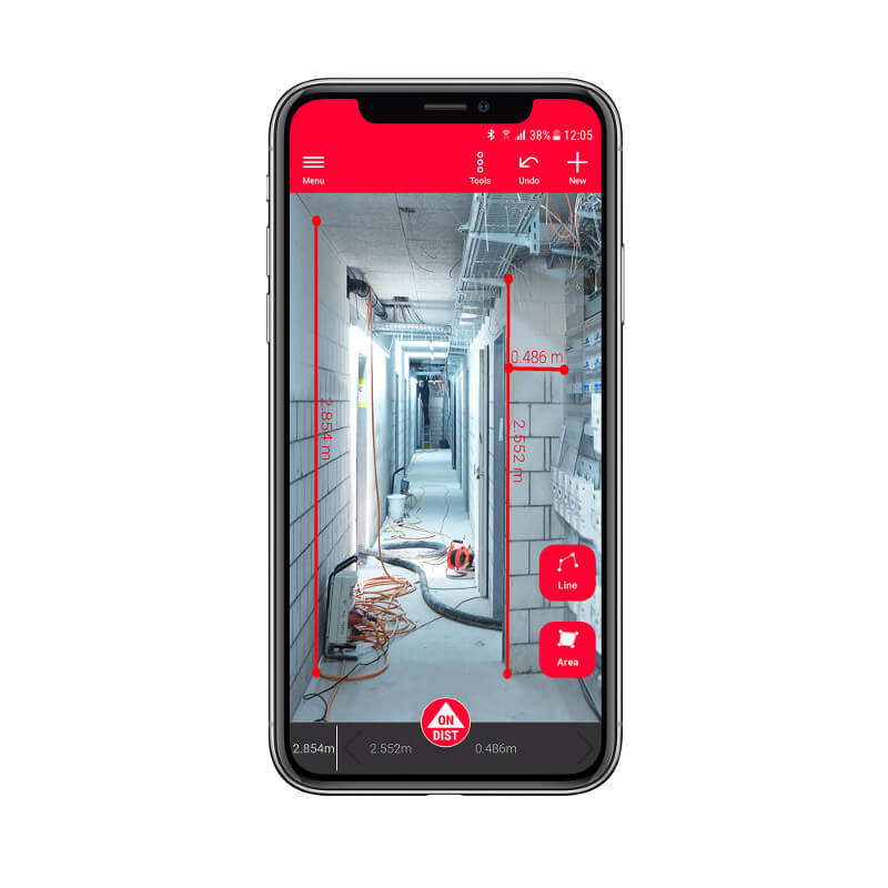 Leica Disto X3 Laser Entfernungsmesser
